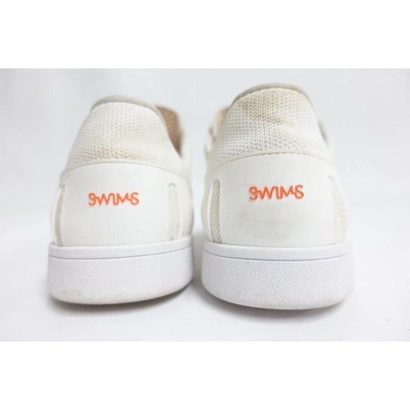 SWIMS Men Sneakers Breeze Tennis Knit White 21285-032 Washable 10.5US/9.5UK/43.5 main image 8